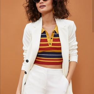 Ivory blazer